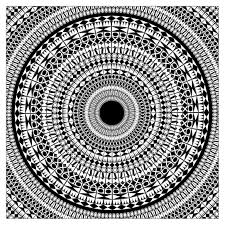 A mandala can be a visual representation of the universe as well as a symbol of the internal world. Incredible Mandala To Color Mandalas With Geometric Patterns 100 Mandalas Zen Anti Stress
