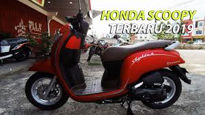 Cek harga dan menawaran motor scoopy bekas. Honda Scoopy 2019 Stylish Matte Red Rio Damanik Youtube