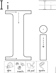 Tipărirea șabloanelor In 2020 Alphabet Worksheets Preschool Letter I Worksheet Alphabet Preschool