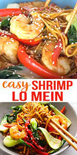 Shrimp Lo Mein The Most Delicious Recipe Ever Made With Simply Asia Chinese Style Lo Mein Noodles And Topp Summer Recipes Dinner Recipes Asian Noodle Recipes