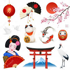 Search through 623,989 free printable colorings at. Free Vector Japanese National Symbols Set