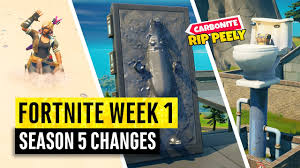 One is for all the new characters scattered around the map, and the other is for your fish collection. Fortnite Chapter 2 Season 5 All Map Changes And Secret Locations Essentiallysports