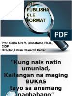 How to write a research paper. Sample Thesis In Imrad Format Survey Methodology Tourism