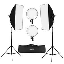 Andoer Studio Photography Softbox Led Light Kit Item D6778eu