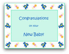 Baby shower photoshop card template. Shower Baby Congratulation Free Printable Baby Shower Card