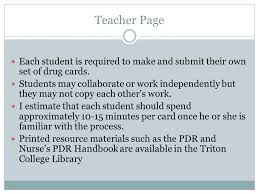 There will not be anymore study guides issued!!! Srt Professional Development For The Surgical Technologist Unit 2 Pharmacology Ms Junge Drug Card Webquest Assignment Ppt Download