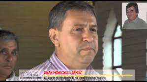Omar Francisco Laphitz palabras de despedida