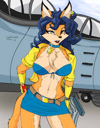 Inspector Carmelita Fox by nightmarishNova -- Fur Affinity [dot] net