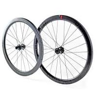 Carbon 45D Tubular disc brake wheel set 700c