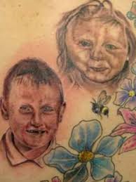 Why, some of the ugliest tats you'll ever see! Portraits Snaughty Thoughts