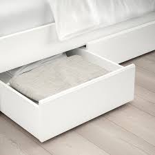 Songesand Sangstomme Med 2 Sanglador Vit 120x200 Cm Ikea Bed Storage Under Bed Storage Bed Frame With Storage