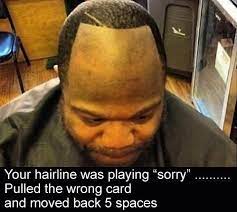 Maybe you would like to learn more about one of these? Pin By Slaying Girl On Memes In 2021 Hairline Jokes Funny Hairlines Hair Jokes