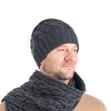 Maybe you would like to learn more about one of these? Cable Knit Beanie Saol Traditional Irish Aran Knit Merino Wool Hat Warm Gray Ebay