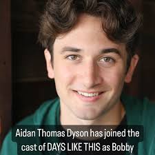 Aidan Thomas Dyson has joined the cast of DAYS LIKE THIS as Bobby. #romcom  #indiefilm #25films #gemellifilms #womeninfilm