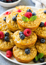 Resep overnight oatmeal yang sehat dan mudah dibuat. Baked Oatmeal Cups Resep Masakan Untuk Anak Baked Oatmeal Cups Oatmeal Cups Food