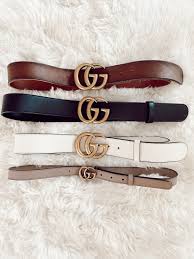 Although this method isn't quite as effective as actually measuring yourself or your belt, it can work well for most men's sizes and some women's size. Gucci Belt Review Buying Guide The Real Fashionista