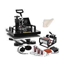 Combo Heat Press Machine 8 In 1 For T Shirt Mug Cups Crest Tiles Plate E Valy Limited Online Shopping Mall