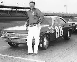 Nascar legend buddy baker dies at 74. Buddy Baker With The 1965 Chevrolet He Drove In The Daytona 500 Nascar Race Cars Sports Car Racing Race Cars