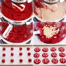 Prepare cream cheese filling first. Resepi Cookies Red Velvet Cheese