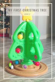 With tiny lights, like heaven's stars, reflecting on the snow. Step 2 My First Christmas Tree Giveaway Thisfamilee Blog Toddler Christmas Tree My First Christmas First Christmas