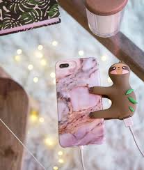 Mojipower Sloth Portable Power Bank Cute Portable Charger Sloth Phone Case Portable Power Bank