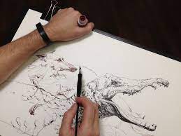 Sketching Supplies List Art Pens Travel Drawing Sketch Book