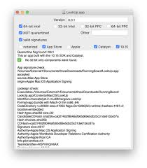 I created a mac os x application but i don't know which steps i have to do for signing my mac os x application correctly. Archichect Can Now Identify Catalyst Apps The Eclectic Light Company