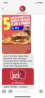 Enjoy up to 0 and extra discounts at jack in the box. Jack In The Box Text Marketing Examples Sms Archives