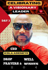 Sir Kola Adeneye Happy father's day boss