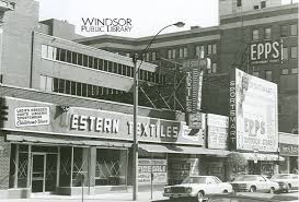 Circa 1960 S Chatham St West At Pelissier St The Western Textiles And Epp S Sporting Goods Windsor Ontario Ontario Canada Chatham