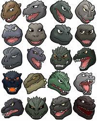 The Many Faces Of Godzilla Godzilla Tattoo Godzilla Comics Godzilla Birthday