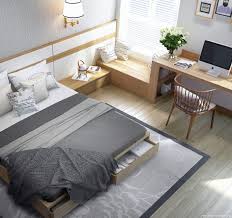 Large furniture in a tiny room can feel tight, while small furniture in a huge room can feel lost. Modern Minimalist Bedroom Design For Small Rooms