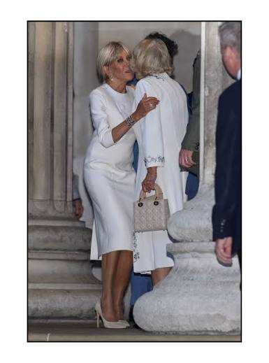 Queen Camilla's tender moment with Brigitte Macron caught on camera ????
