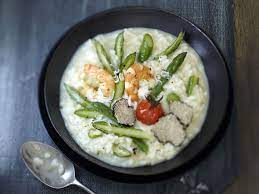 Risotto Crevettes Champignons Recettes Recette Risotto Asperge Recettes De Cuisine Recette Risotto