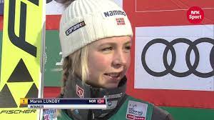 Hun har vunnet flere verdenscuprenn enn noen annen norsk hopper. Maren Lundby Outclassed The Competition To Victory In Sapporo Nrk Sport Sports News Results And Schedule