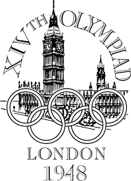 Por qué 5 anillos y por qué sus colores? Logo Of The 1948 London Olympics Juegos Olimpicos De Verano Juegos Olimpicos Deportes Olimpicos