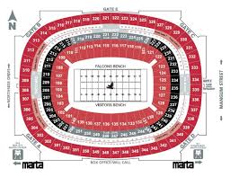 23 comprehensive ga dome seating chart rows