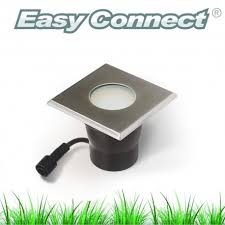 + de 50 000 clients. Spot Led Encastrable Carre Terrasse Plancher Bois 65486 Easy Connect
