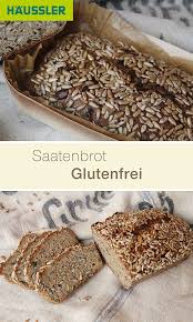 Glutenfreies Saatenbrot Glutenfrei Backen Glutenfrei Lebensmittel Essen