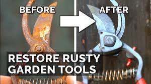 What's the best way to clean old garden tools? Easiest Way To Restore Rusty Garden Tools Youtube