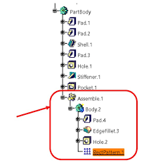 Secondly, whatever the part of the body is to be mirrored is to be selected and the mirror option is. Pattern Problems Part 2 How To Mirror A Pattern In Catia V5 Rand 3d Insights From Within