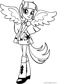 Jun 12, 2019 · the free printable my little pony coloring pages online will teach your child the value of friendship, while keeping them entertained for a long time. Equestria Girls Coloring Pages Coloringall