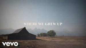 Thomas Rhett Where We Grew Up Lyric Video Youtube