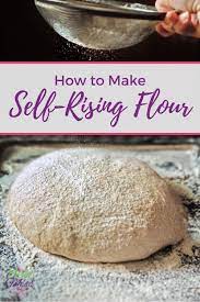 How To Make Self Rising Flour Recipe Make Self Rising Flour Self Rising Flour Simple Ingredient