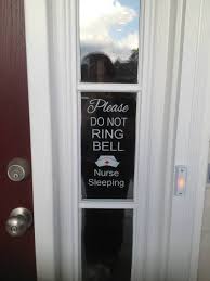 Sweet Idea For A Nurse Lettering Is From Uppercaseliving Home Getsomesleep Doorbell Ultorreh Nurse Night Shift Nurse Nursing Fun