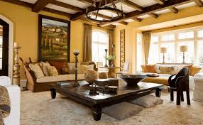How To Decorate A Large Square Coffee Table Tuscan Style Decorating Tuscan Living Rooms Tuscan Decorating