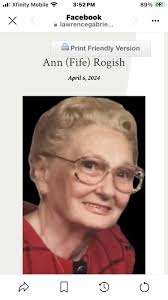 Jane Elizabeth (Riggin) Keffer age 86 of Smock passed away