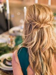 Create a piecey look with the help of bed head by tigi wax stick. 25 Chic Bridesmaid Hairstyles For Long Hair Weddingomania