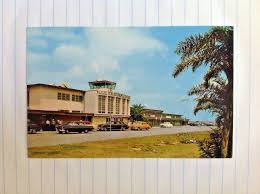 Postcard Tampa International Airport Florida Old Vintage Cars Early In 2020 Florida Pictures Aerial View Tampa International Airport