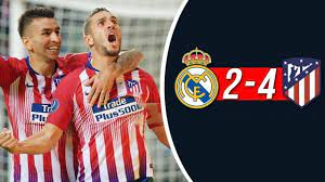 Real Madrid Vs Atletico Madrid 2 4 Uefa Super Cup 2018 Atletico Madrid Real Madrid Madrid
